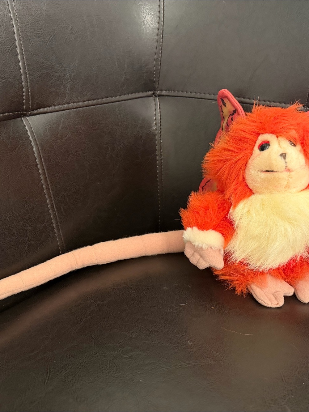 Vintage 1986 Disney Parks Captain EO Fuzzball Plush - NWT Original Tag Rare - Picture 14 of 14